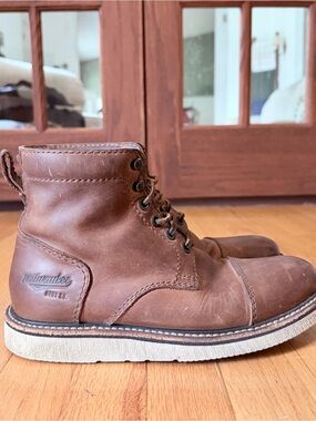 Milwaukee Boot Co. Brady Cap Toe Leather Boots – Men’s Size 8